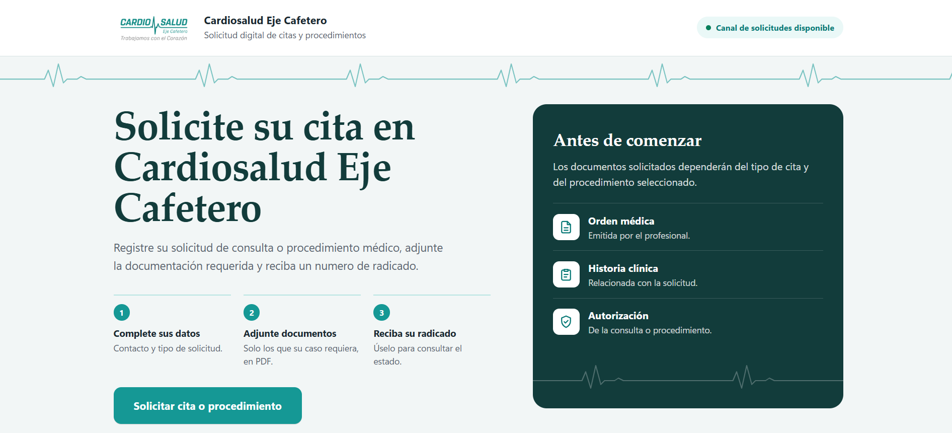 Cardiosalud Eje Cafetero - Citas Médicas